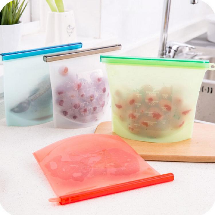 Manufacturers' Silicone Food Storage Bags - Sealed, Fresh-Keeping Kitchen Supplies