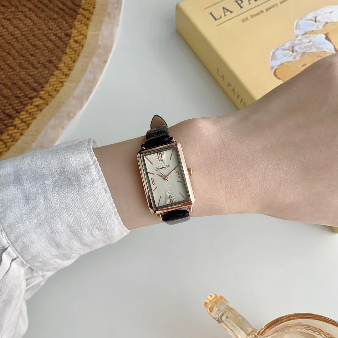 

Personalized Rhombus Small Dial Watch Women s Honeycomb Zircon Fine Belt Quartz Watch Xiaoxiangfeng Watch