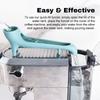 Water Box Funnel for Espresso Machine Silicone Long Offset Water Funnel Quick Access for Coffee
