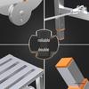 Heavy-Duty Folding Horse Stool with Thickened Step Ladder for Decoration and Construction Tasks