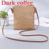 Fashion Women New Beach Tote Messenger Handbag Ladies Rattan Straw Wicker Crossbody Shoulder Bag Basket