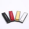 Premium 10 Hole Harmonica with Metal and ABS Resin Comb Ensures Bright and Crisp Notes Travel Musical Instrument