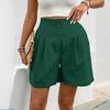 Novamix Women's Fashion Casual Solid Color Print Pants & Capris