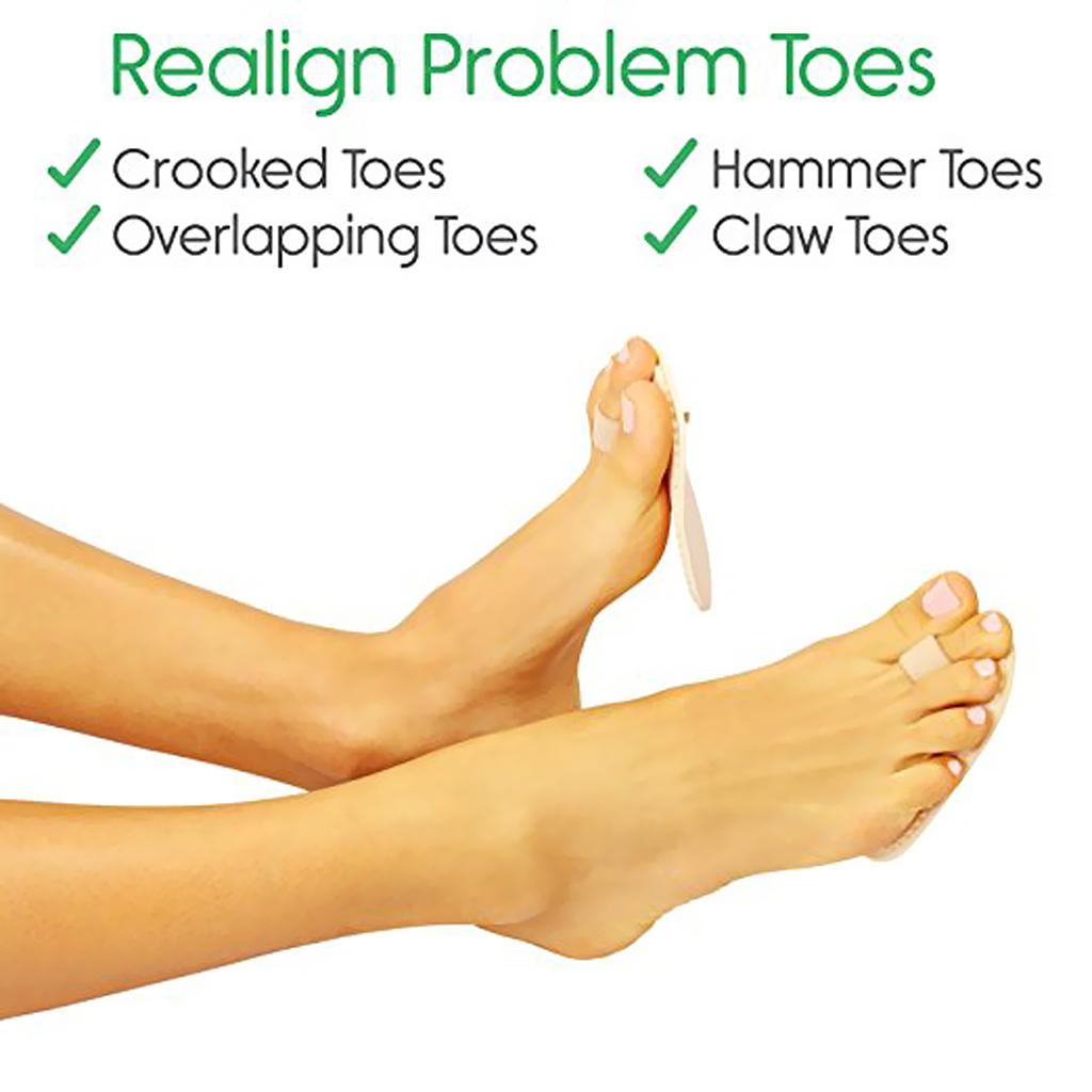 1/2/3 Toe Straightener Pad For Claw Overlapping Toes
