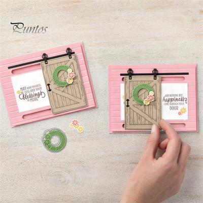 Barn Door Stamp Metal Cutting Dies Embossing Stencil Card Decoration DIY Crafts