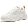Anta Comfortable Versatile Lightweight Durable Breathable Low-Top Casual Shoes Women Sneakers White Orange 122348812-5