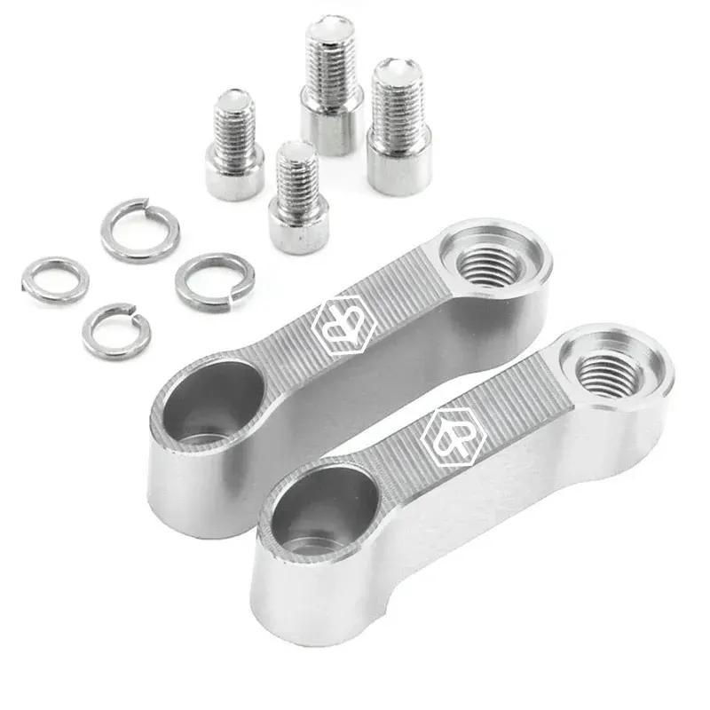 Rearview Mirrors Extension Riser Extend Adapter Accessories For Piaggio Vespa GTS 250 300 Sprint Primavera 150 LX15 S150