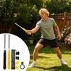 Badminton Racket Power Trainer Non-Slip Practice Gear Adjustable Intensity Badminton Training Gear For Kids Beginner Outdoor