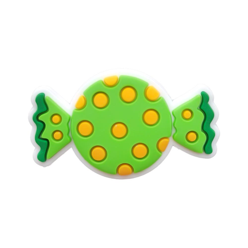 Candy Series Soft Rubber Shoe Charms & Detachable Buckle Accessories