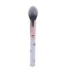 Marble Pattern Blush & Highlighter Brush - Angled Contour Makeup Tool