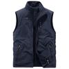 Herre Outdoor Dobbeltsidig Fleecevest - Tykkere Høst/Vinter Polarfleece Vest