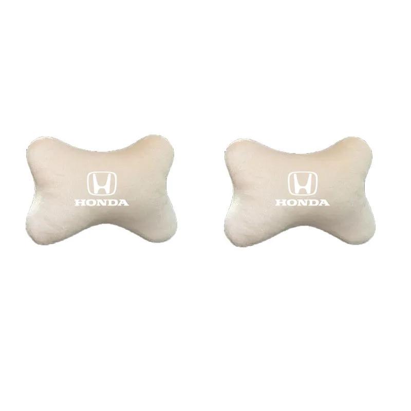 Car Headrest Neck Support Auto Seat Accessories for Honda Civic Fit Jazz Accord Pilot CRV Odyssey Passport City Shuttle