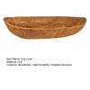 36/48-Inch Flower Basket Coco Coir Liner Rectangle Foldable Breathable Wall Hanging Flower Pot Plant Basket Trough Planter Insert Coconut Fiber Mat
