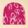 Adult Teens Christmas Jacquard Knitted Hat Winter Warmer Cycling Windproof Hat