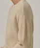 ANALOG MOOD Semi-Overfit Hazzi Daily Round Knit (Oatmeal)