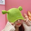Unisex Handgestrickte Mützen Beanie Mütze Warm Langlebig Handgestrickt Cosplay Wolle Wintermütze