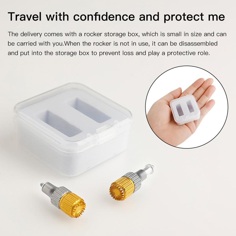 Thumb Rocker Adjustable Joystick Rods Compatible For Dji Mini3 Pro/avata/fpv With Screen Remote