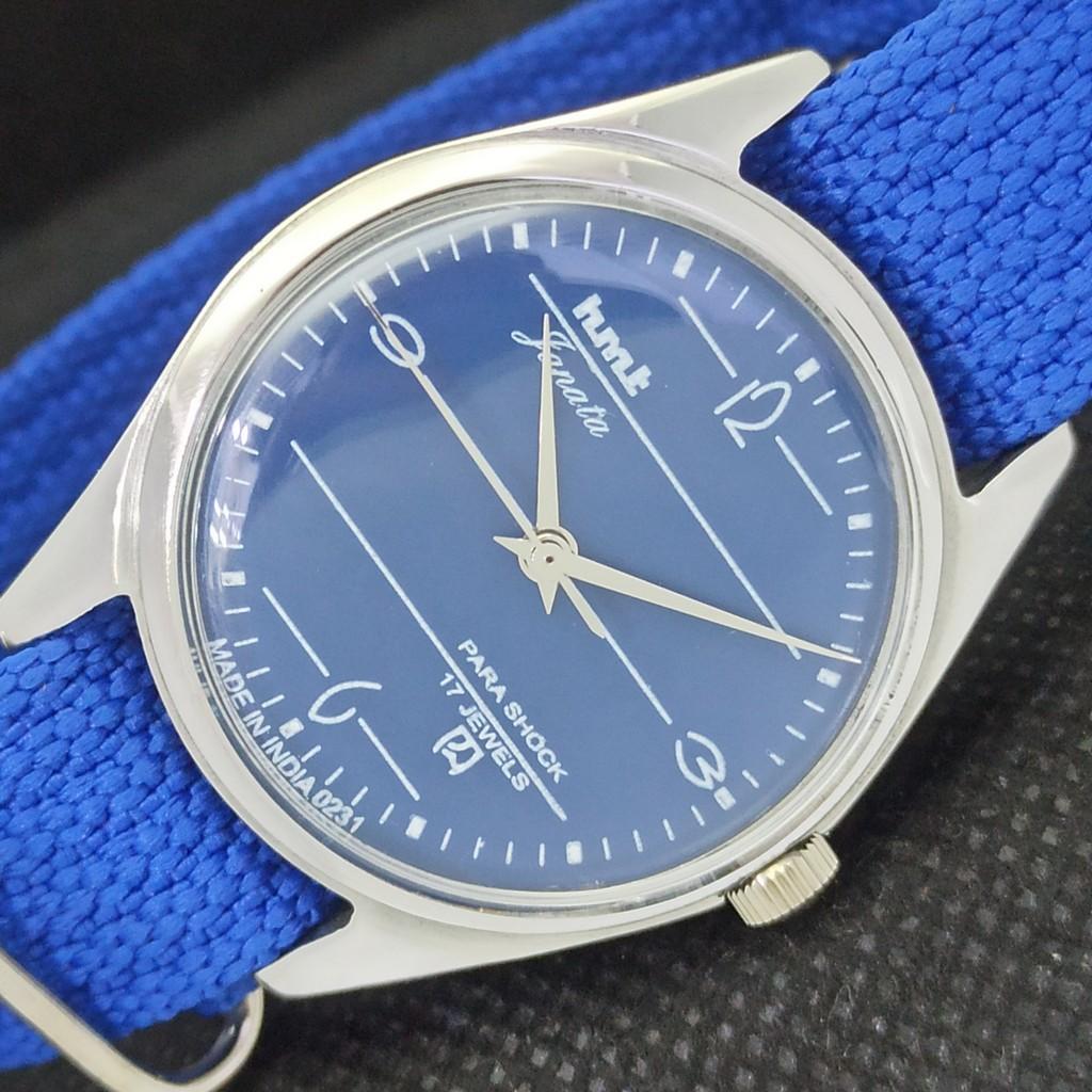 

USED HMT JANATA INDIAN MENS MECHANICAL WATCH a292641-1 Sku551d-a292641