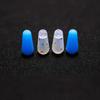 50Pcs/lot Anti-winding Rubber Space Bean High Quality Sea Carp Fly Fishing Blue Rubber Oval Stopper Fishing Float Fishing Bobber