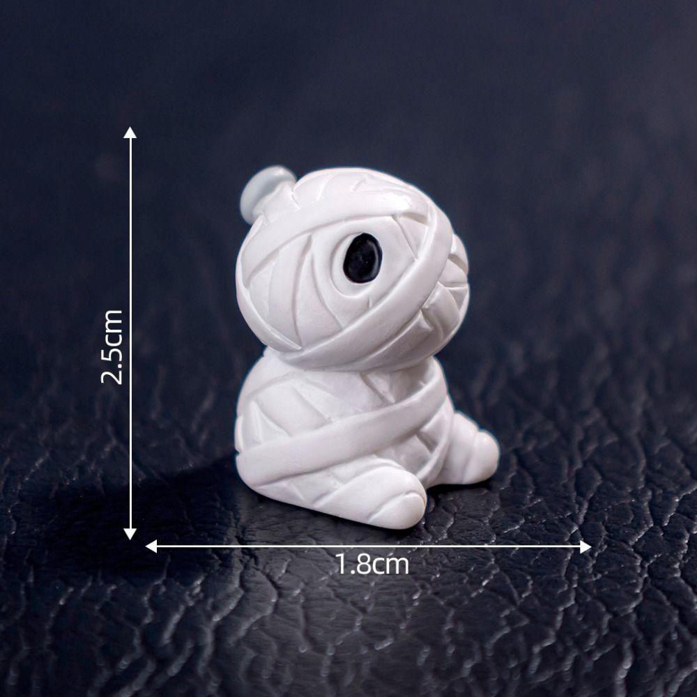 

Черный кот Хэллоуин Кукольный домик Аксессуары Летучая мышь Хэллоуин Призрак Миниатюры DIY Аксессуары style 10