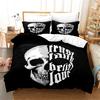 3D Printed Skull Bedding Set Pillowcase Cyber Love Duvet Cover Double Twin Full Queen King Adult Kids Bedclothes Quilt Cover