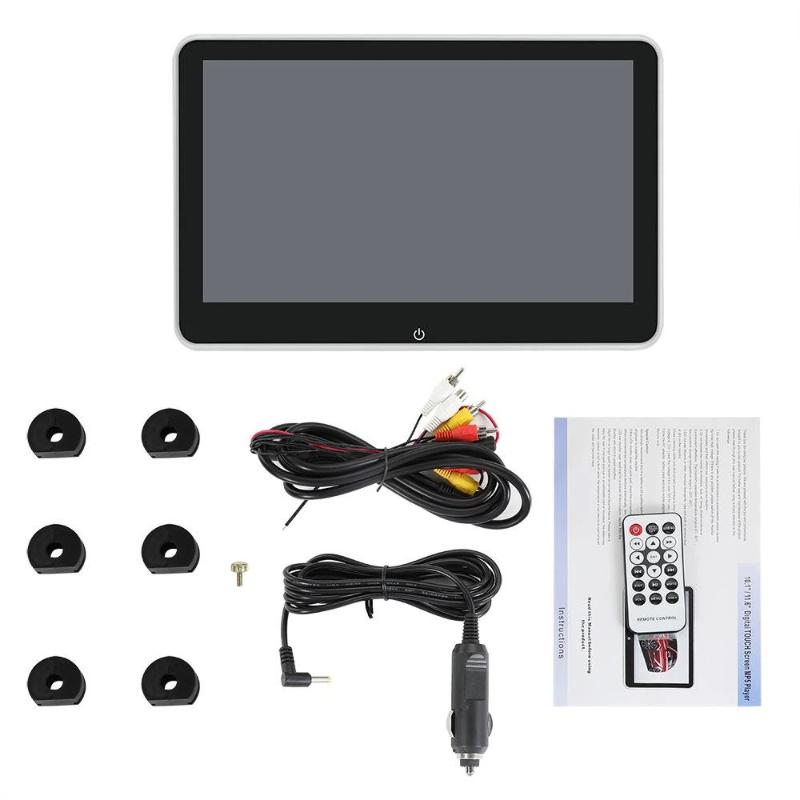 10.1 Inch Headrest Monitor 1080P MP5 Support Apple Android Phone Screen Universal Model Projection Multimedia