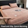 2025 Velvet Thermal Mattress Cover, Plush Fabric Sheets For Winter, Bed Cover, Bed Sheets Set For Single Double King Queen Bed 160x200