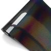 Carbon Fiber Stickers Laser Rainbow Gloss Auto Vinyl Wrap Tunning Film Air Release Bubble Waterproof Sticker for Car Accessories