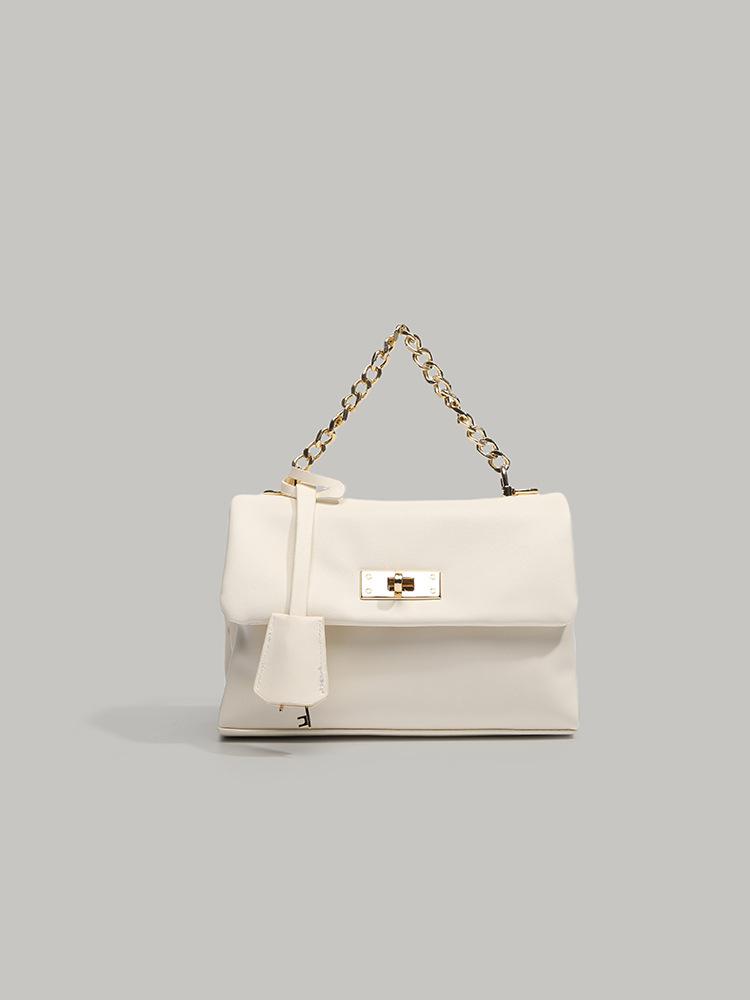 

High-end bag women s 2025 new armpit bag simple and large-capacity hand-held Kelly bag commuting versatile shoulder bag белый