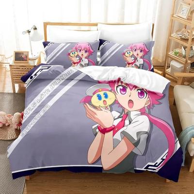 Kawaii Mädchen Sora Wo Kakeru Shoujo Bettwäscheset Einzelbett Twin Full Queen King Size Bettset Erwachsener Kind Schlafzimmer Bettbezugsets Anime