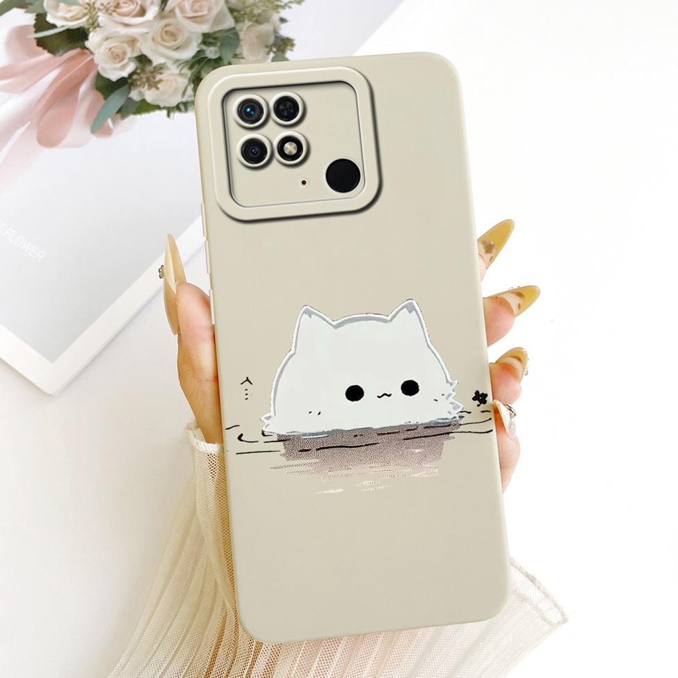 For Redmi 10C 4G Case Cover Silicone Luxury Fashion Cool Kawaii Cute Painted Phone Casing 220333QAG 220333QBI 220333QNY 220333QL