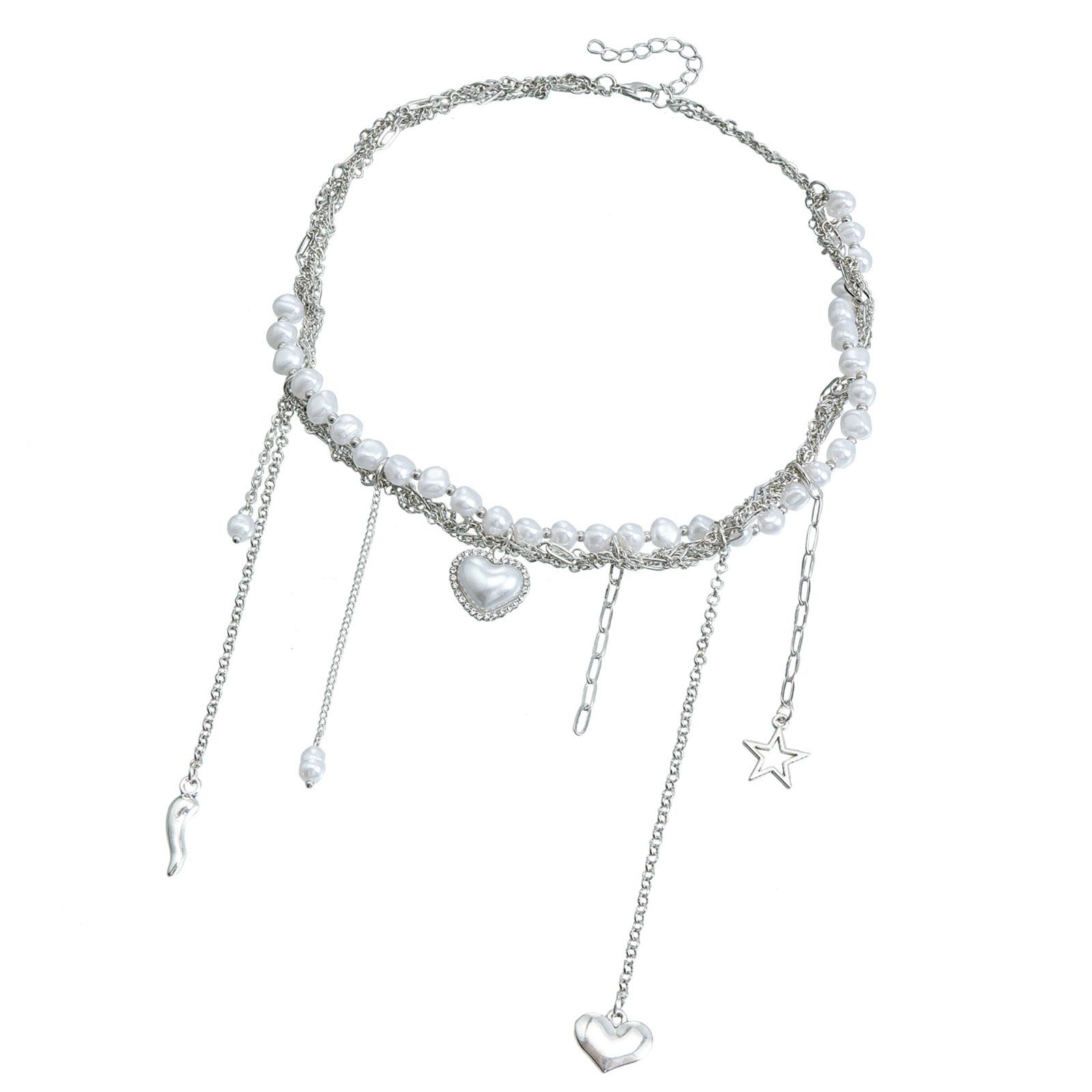 

Элегантное многоцелевое жемчужное ожерелье-шарм-подвеска в форме сердца. Элегантные дизайны для особых случаев. Стильные наряды. A