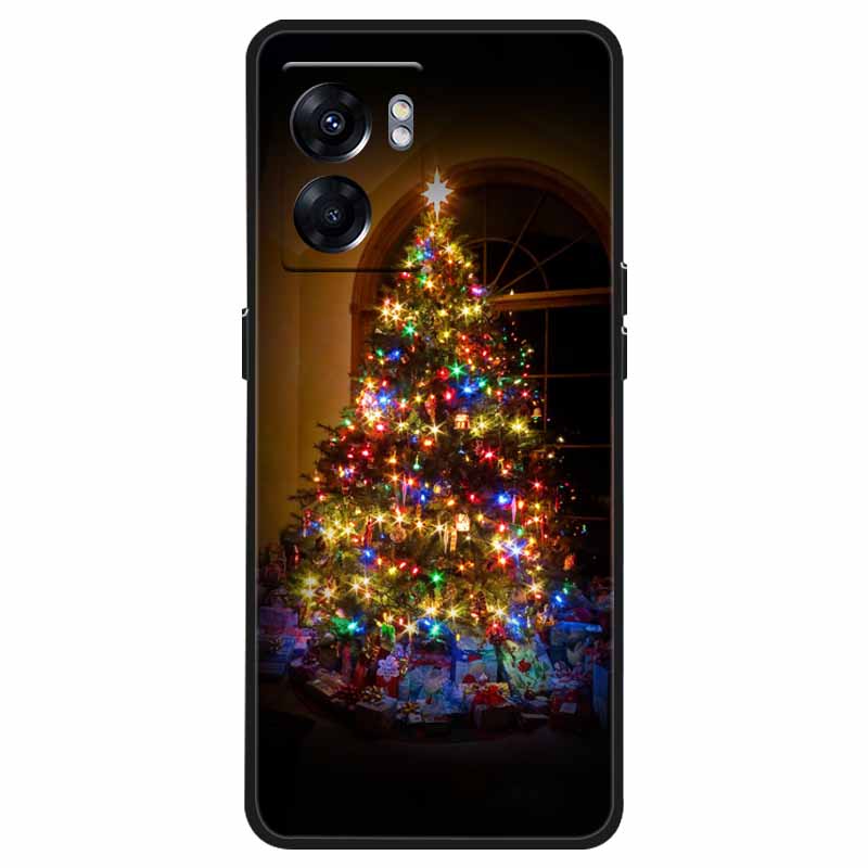 For OPPO Realme C33 Case C30s Christmas Silicone Soft TPU Cover Cases for Realme 9 Pro Plus Coque Realme8 5G New Year Gift Funda