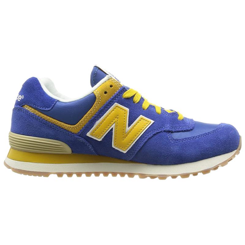 New Balance 574 Low-Top Laufschuhe Blaue Sneaker ML574VBY