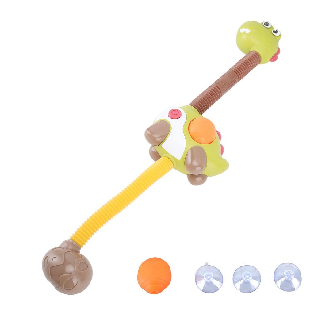Baby Bath Toy Dinosaur Shaped Water Spray Head Suction Cup Bathtub Shower Toy for Kids