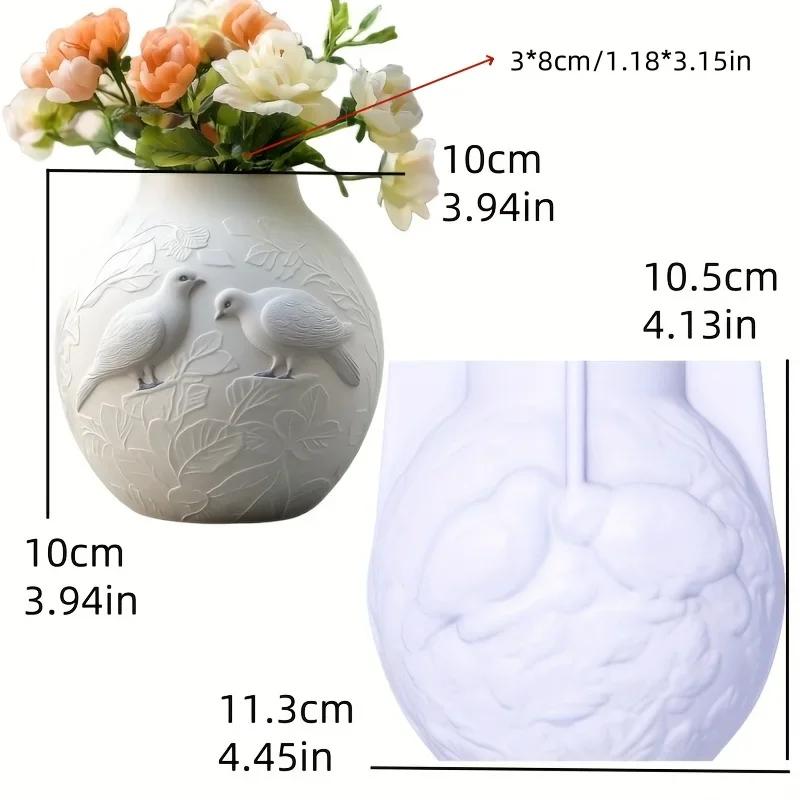 Running Stallion Relief Succulent Plant Flowerpot Resin Silicone Mold Grassland Warhorse Storage Box Mould Horse Gypsum Molds