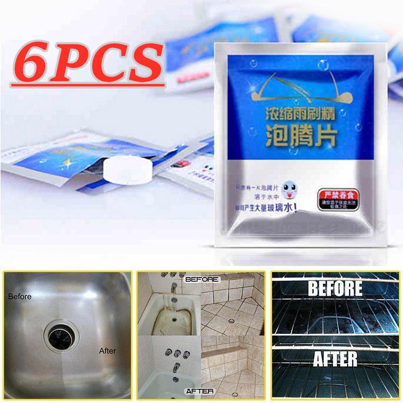 12PCS/1 Package Car Solid Wiper Fine Windshield Washer Tablets