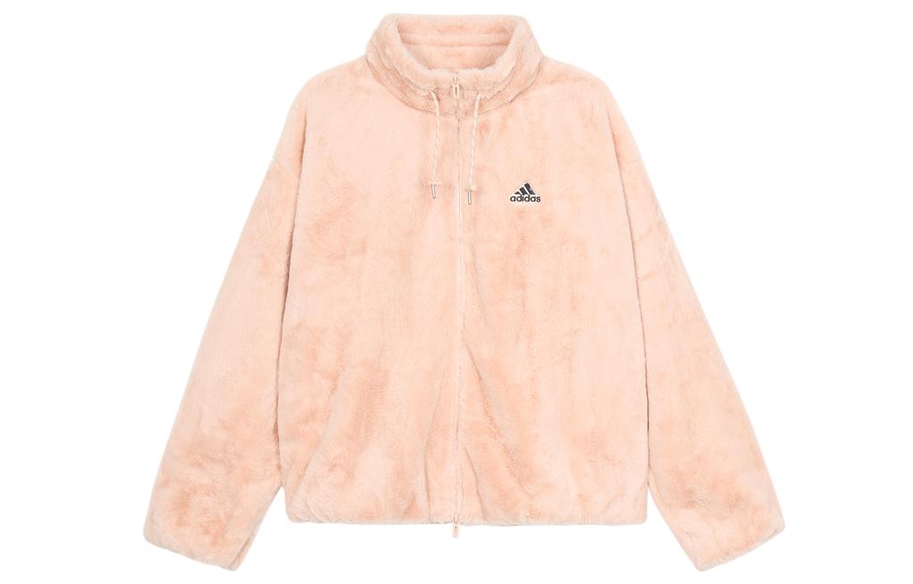 Adidas Jackets Women's Pink Stand Collar Moderate Other H07394