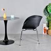 Shell Chair Dining Chair Home Simple Retro Middle Aged Creative Designer Celebrity Casual  Coffee