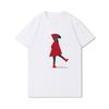 S-3XL 100 Fantasie Harajuku Grafica Estiva Bianca Magliette Donna Stampate Casual Maniche Corte Top Girocollo