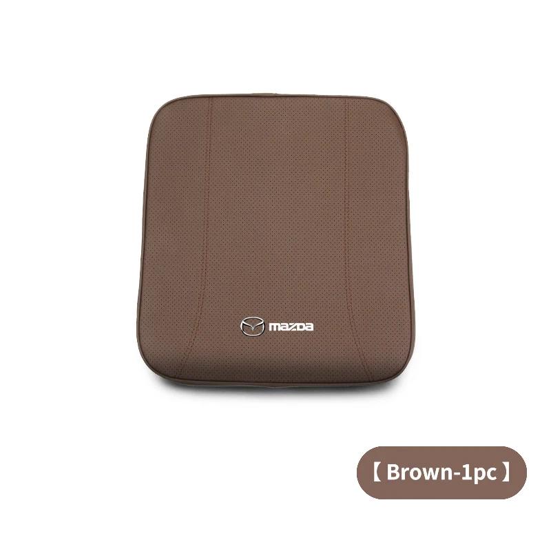 2025 Hot Car Raised Cushion Driver's Seat Thickened Leather Height Matt For Mazda Atenza Axela MX30 CX30 CX3 CX9 MX5 RX8 RX7
