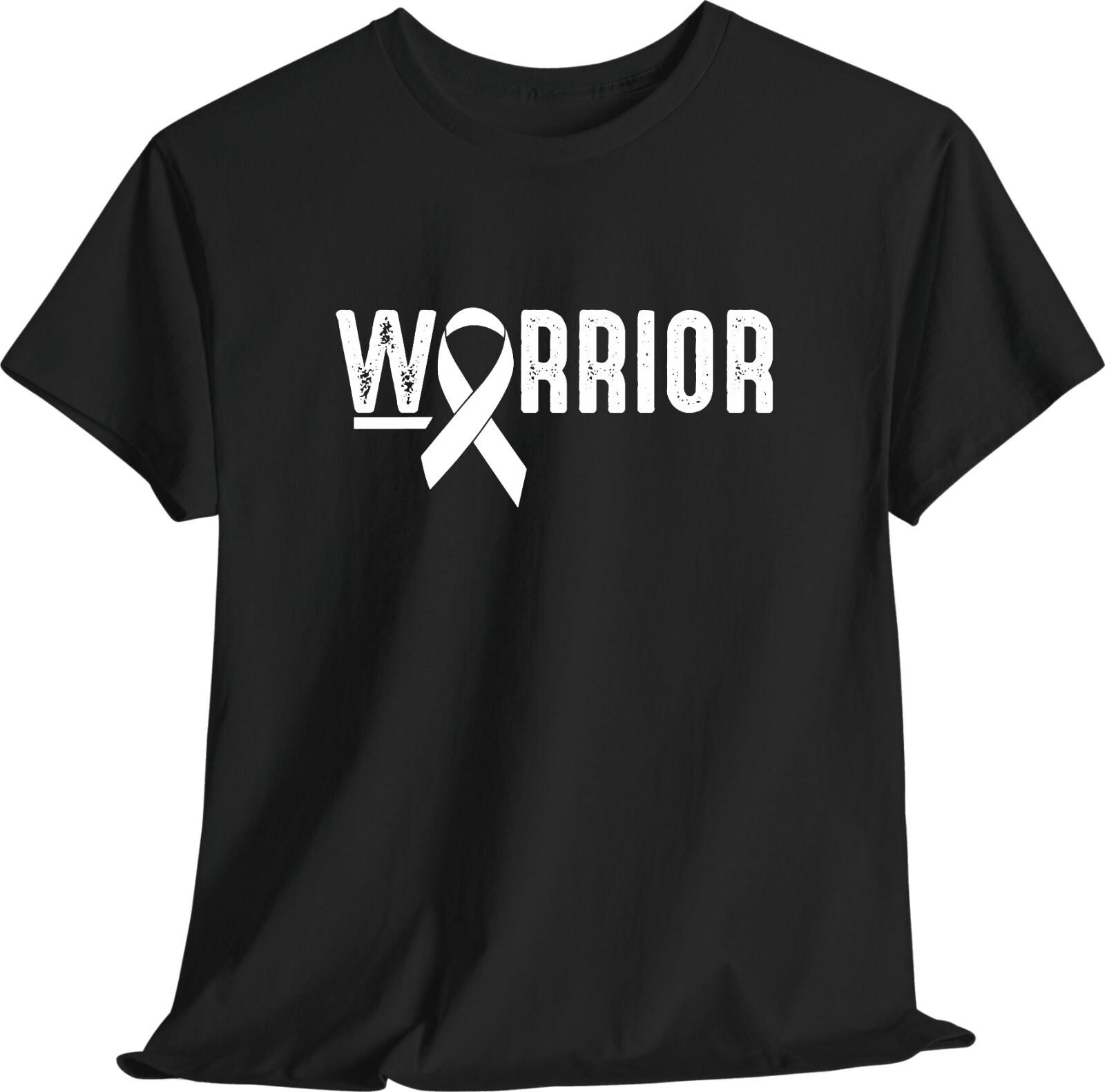 Lung Cancer Awareness T-Shirt Lung cancer support tshirt, Lung cancer ribbon top S