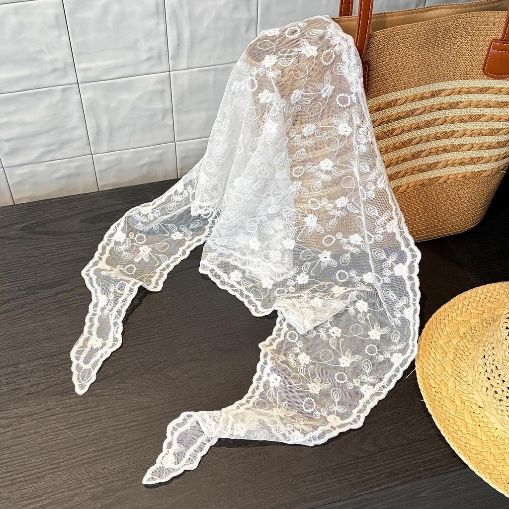 Jupe en Dentelle Jacquard Maille Coréenne avec Short Intégré