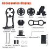 1PC Bicycle External Bracket Set Bicycle Aluminum Alloy Highway Bicycle Pole Bracket Camera Light Bracket Garmin Bracket