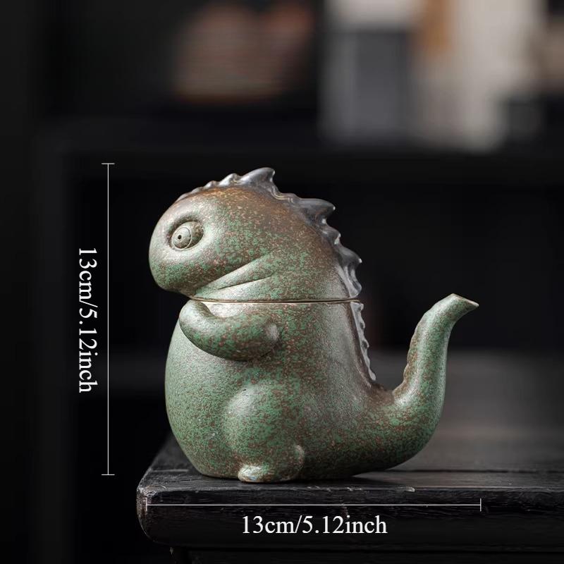230ml Dinozaura Jauka Tējkanna Keramikas Mazas