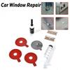 Car Windshield Repair Kit Auto Windscreen Scratch Remover Quick Fix Window Crack Restoration Tool Car Glass Care Maintenance Set