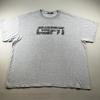 Vintage ESPN Club Shirt Mens 3XL Gray Walt Disney World Sports NBA NFL NHL MLB