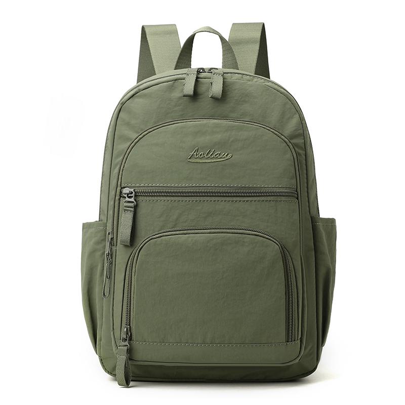 Backpack Nylon Waterproof  Laptop Unisex Casual Mochila Sports Travel Zipper Lightweight Rucksacks