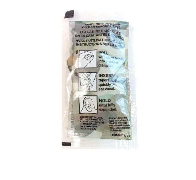 MOLDEX CAMO Camo Plugs Authentic Case Earplugs, 50-Pair Pack, [MOLDEX Set]