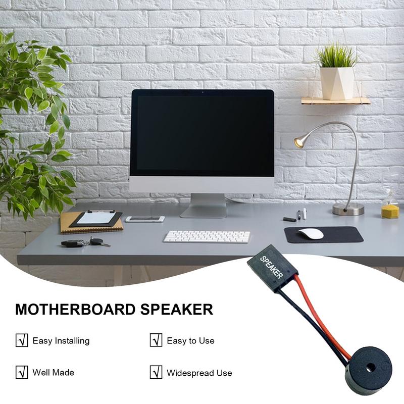 NEW Mini Plug Speaker For PC Interanal BIOS Computer Motherboard Mini Onboard Case Buzzer Board Beep Alarm